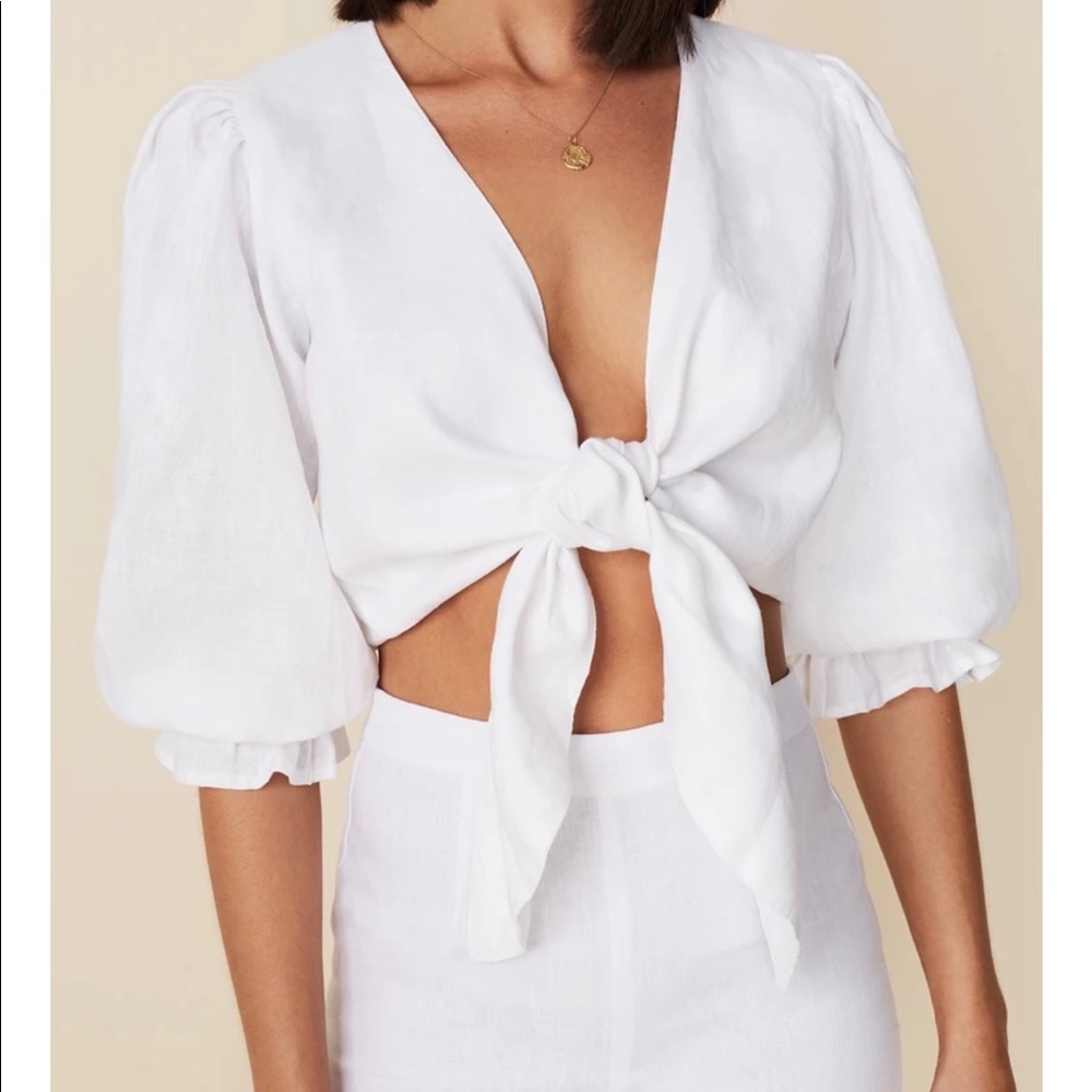 Faithfull the Brand Jacinta Top NWOT